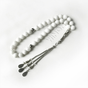 OEM Factory 10mm 33 perline di pietra naturale <span class=keywords><strong>rosario</strong></span> musulmano perline di preghiera islamica Misbaha Tasbih Turkish rosari islamici - Product Image 2