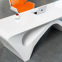 Mobilier de bureau chef de bureau Table de bureau directeur de bureau PDG Table de luxe chef de bureau