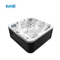 E-351S 6 personnes Acyclic Hydromassage Whirlpool Jet Bath Outdoor Spa Hot Tub Massage Spa