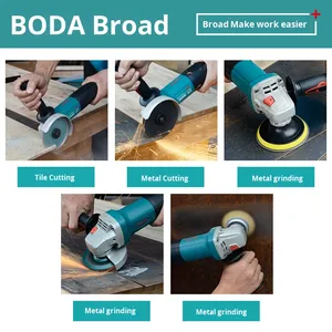 Amoladora manual multifuncional, máquina <span class=keywords><strong>de</strong></span> corte y pulido con rueda <span class=keywords><strong>de</strong></span> molienda, herramienta eléctrica para amoladora angular, corte y pulido - Product Image 3