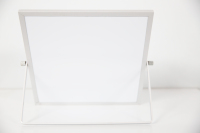 Tableau blanc magnétique en aluminium laqué de petite taille, effaçable à sec, pour bureau, mémo, enfants, mini tableau d'écriture, logo personnalisé