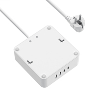 2023 nouvelle prise d'extension Usb multi-prise prise ue avec rallonge électrique et bande d'alimentation de commutateur général