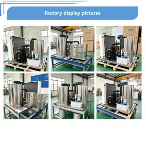 <b>Small</b> Commercial Flake <b>Ice</b> <b>Machine</b> Automatic Snow Flake <b>Ice</b> Maker For Restaurant Fresh Food Preservation - Product Image 6