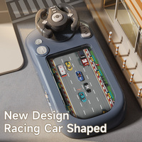 Jeux de table éducatifs interactifs pour enfants, jouets portables en plastique, simulation de course automobile musicale, jouet volant d'aventure