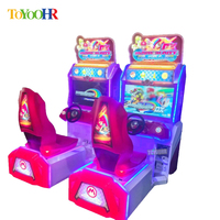 Vente en gros : Machine de jeu d'arcade simulateur de course automobile éducative Mario Kart DX 32 pouces, à monnayeur