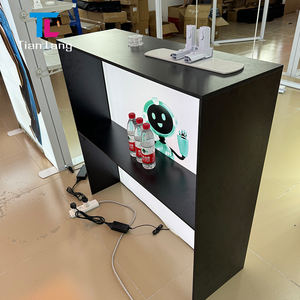 TianLang 2024 Economic Show Display Banner Stand <b>Advertising</b> Portable Promotional Display Counter Table for Sale - Product Image 6