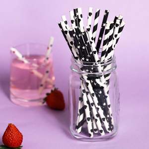 Pajita de Papel Flexible Rosa de Entrega Rápida Profesional, Etiqueta Privada Personalizada, Fabricación China - Product Image 3