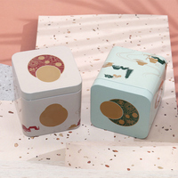 Échantillon gratuit Boîte de conserve pour café Boîte en métal Boîte de thé en vrac et emballage d'épices au matcha Boîtes en métal avec couvercle