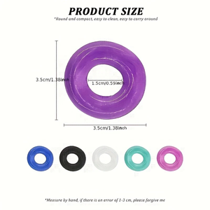 Silikon Hahn <span class=keywords><strong>Penis</strong></span> Ringe mit Vergrößerungen Erektion Verbesserung der ultra weichen langlebigen stärkeren Sexspielzeug für Erwachsene für Männer Paare - Product Image 4