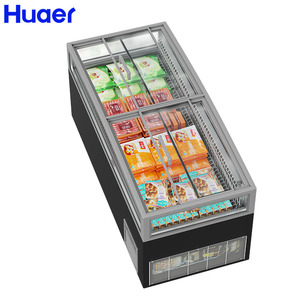 प्रशीतन उपकरण क्षैतिज फ्रीजर वाणिज्यिक सुपरमार्केट छाती फ्रीजर सुपरमार्केट जमे द्वीप - Product Image 5