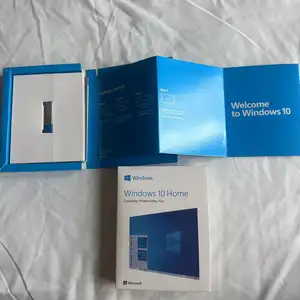 Windows 10 Home USB Gratis Verzending Originele Volledige 100% Online Activering Levensduur Gegarandeerd Gratis Verzending Ramen 10 Home Key Box