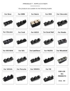 Productos Más Vendidos: Interruptor Eléctrico para Ventanas MITSUBISHI <span class=keywords><strong>CS6</strong></span> CA800357 - Product Image 3