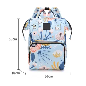 Bolsa de entrega conveniente y personalizada para madres, bolsa de moda de gran capacidad para madres y bebés, mochila de mano para exteriores