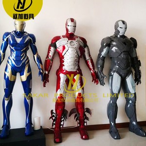 Disfraz de Iron Man Personalizado, Disfraces de Mascota, Traje de Iron Man Realista de Tamaño Humano, Robots para Adultos, Disfraz de <span class=keywords><strong>Batman</strong></span> - Product Image 6