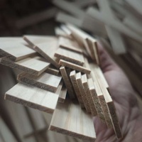 Bâtons en bois de pin en gros pour l'artisanat des enfants