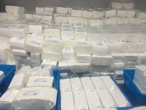 إضافة ورق خيط 65GSM 4ply الأنسجة للمستشفى فائقة الامتصاص - Product Image 3