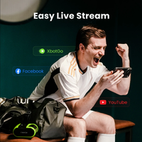 Caméra d'action XbotGo Falcon Mini AI pour le football, le soccer, le basketball, le hockey, le tennis et autres sports, avec suivi automatique et diffusion en direct