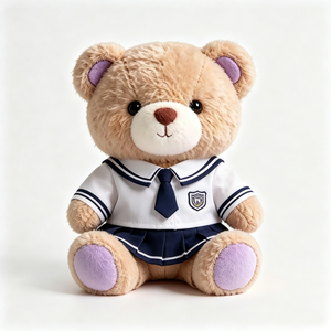 Orsacchiotto di Peluche all'Ingrosso con Uniforme Scolastica da <span class=keywords><strong>Marinaio</strong></span>, Morbido Pupazzo Imbottito Personalizzato - Product Image 4