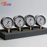 Manomètre hydraulique haute précision Hangood à 4 jauges pour kit de réparation et diagnostic d'excavatrice, 100 % neuf, Guangzhou, Chine