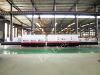 Mesin Penghemat Energi Kapasitas Tinggi dengan Motor Gearbox Terkendali PLC untuk Tungku Tempering Kaca Easttec