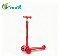 Trottinette à pousser pour bébé à 3 roues, réglable en hauteur, pour enfants de 3 à 8 ans