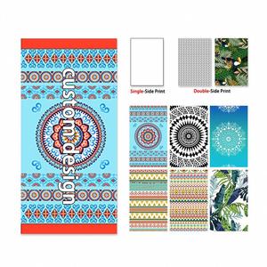 GRS Certified Recycled RPET Sand Free Beach <b>Towel</b> Sustainable Eco-Friendly Custom Design <b>Microfiber</b> <b>Towels</b> for Brands - Product Image 2