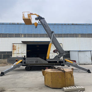 עומס גבוה קיבולת הידראולי עכביש זחילה מנוף טלסקופי 21 מ 'גובה הרמת 20m מוטת מנוע sipaite - Product Image 6