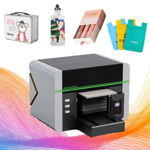 Độ phân giải cao Máy in <span class=keywords><strong>UV</strong></span> phẳng cho quả bóng chai Túi bút Hộp Quà Tặng A3 Kích thước máy in <span class=keywords><strong>UV</strong></span> - Product Image 1