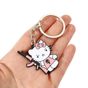 Llavero Divertido de Sanrio con Diseño de Hello Kitty, Accesorios de Diseño Caprichoso, Gran Venta - Product Image 1