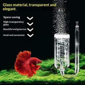 Difusor de Dióxido de Carbono <span class=keywords><strong>CO2</strong></span> de Vidrio con Diseño en Espiral para Acuarios, Transparente, Alta Solubilidad de Oxígeno - Product Image 2