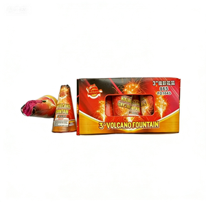 Feux d'artifice de célébration en <span class=keywords><strong>cône</strong></span> de 3 pouces, fontaine à étincelles dorées, spectacle multicolore pour le Nouvel An, pétards de haute qualité - Product Image 1