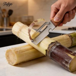 Set di 2 Pelapatate Multifunzione 2 in 1 con Apribottiglie e Manico in Legno, Lama in Acciaio Inossidabile, Utensile da Cucina - Product Image 5