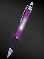 Stylos à bille rétractables personnalisés Techno Click avec logo promotionnel imprimé, cadeaux promotionnels, fournitures de bureau