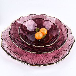 Juego de Platos de Presentación Modernos y Elegantes - Platos de Vidrio Estilo Japonés para Postres y Comidas - Product Image 2