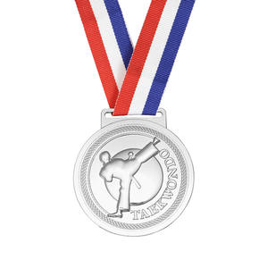 Médailles commémoratives portables en or, argent et bronze pour les compétitions de Taekwondo, les événements sportifs et les récompenses professionnelles - Product Image 5