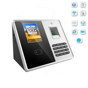 Karyawan wifi layar id kartu identitas sidik jari aman akses kontrol waktu jam ai wajah sistem kehadiran biometrik mesin