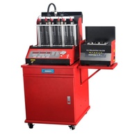 Machine de diagnostic et de test automobile / Machine de nettoyage des injecteurs de carburant essence Testeur d'injecteurs Nettoyeur