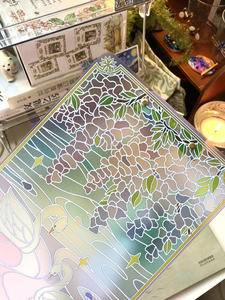 Bán buôn A4 clipboard nộp hồ sơ tập tin các tông thư mục Nhiều màu bìa cứng Fancy mùa xuân Clip thiết kế tiêm kỹ thuật cho mùa xuân - Product Image 5