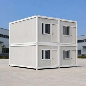 Maison conteneur en acier préfabriquée à démontage rapide pour logements transitoires et projets d'abri d'urgence Ray-Zen - Product Image 1