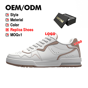 Chaussures de skate personnalisées station européenne marque de luxe hommes femmes bricolage LOGO décontracté mode tendance marche lente bas quantité minimale de commande - Product Image 1