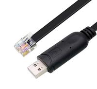 Cable adaptador USB a serie de alta calidad USB 2,0 a RS232 RJ11 RJ45 3,5mm