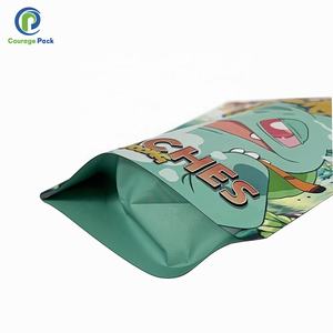 Özel yeniden kapatılabilir plastik temizle pencere ve fermuar ile ayakta duran torba sakızlı ayı şekerleme ambalaj çanta See Through - Product Image 6