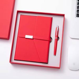 Agenda Diary Business Luxury Gift <b>Set</b> Leather Promotional <b>Notebook</b> Planner Merchandising High Quantity Available - Product Image 3