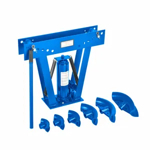 유압 파이프 벤더 1/2 인치 수동 구리 배기 벤더 도구 유압 수동 파이프 및 튜브 벤딩 머신