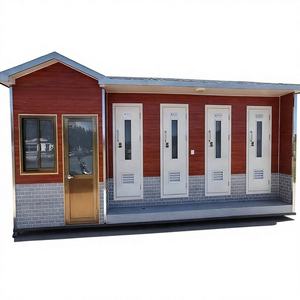 Baño Móvil de Estructura de Acero Ecológico con Energía Solar para Uso en Campos Petroleros con Degradación Microbiana - Comercio Internacional - Product Image 1