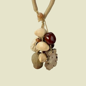 Wholesale Hand‑crafted Dried Fruit Shell <b>Wind</b> <b>Chime</b> Bohemian Car Hanging Decor Natural Handicraft Accessories - Product Image 5