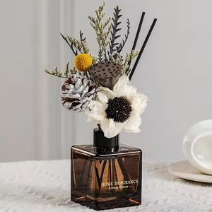 Diffuseur d'arômes pour la maison, fleurs séchées, 150 ml, huile essentielle, ensemble d'aromathérapie florale romantique - Product Image 1