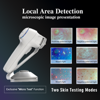 Analyseur professionnel de peau faciale de machine d'analyse de visage de peau de l'écran 3D Ai de 15.6 pouces