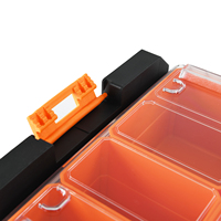 VERTAK impermeable 12 rejilla caja de almacenamiento personalizado tornillo caja de embalaje caja con compartimentos