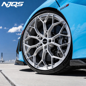 Rines de Aleación Forjados Personalizados NJQS de 16-24 Pulgadas para <span class=keywords><strong>Bentley</strong></span> Bentayga Widebody, Lamborghini, McLaren 720S, Camaro SS 5x114.3 5x120 - Product Image 1